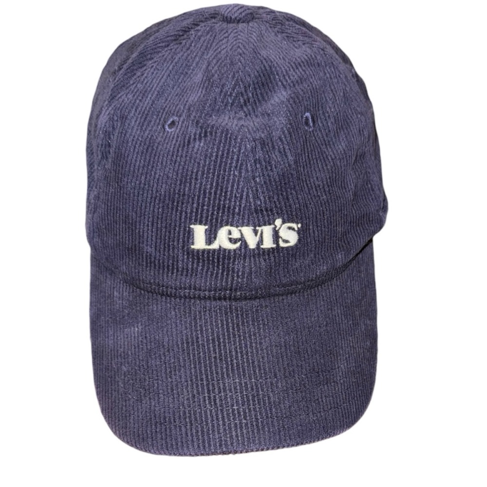 Levi's Navy Corduroy Baseball Cap